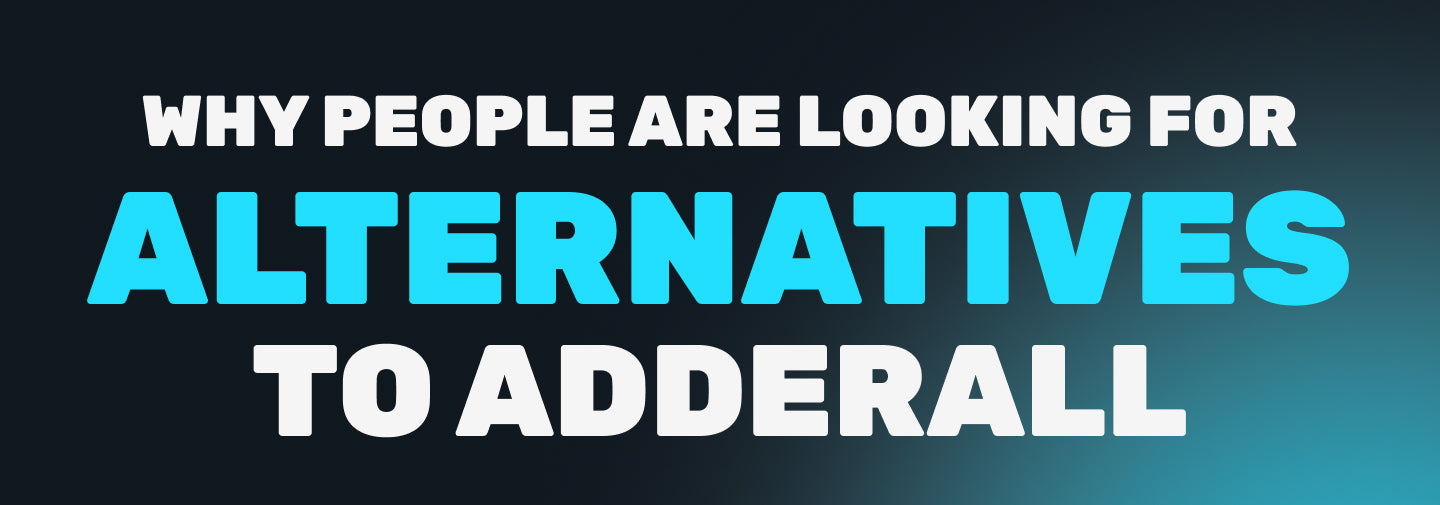 alternatives to adderall